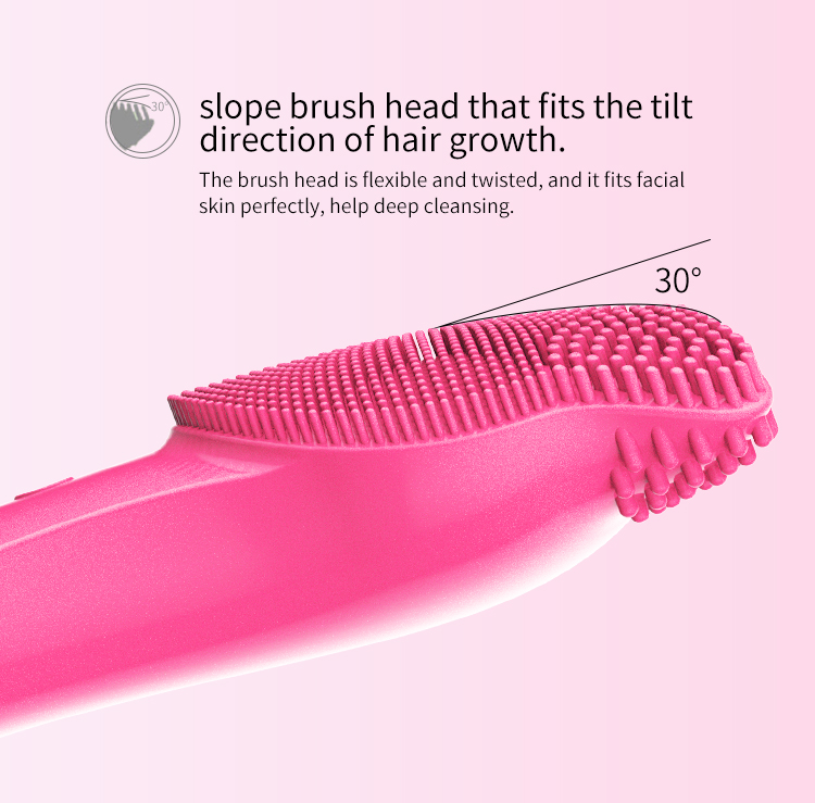 KAKUSAN Silicone face brush，Cleansing Care