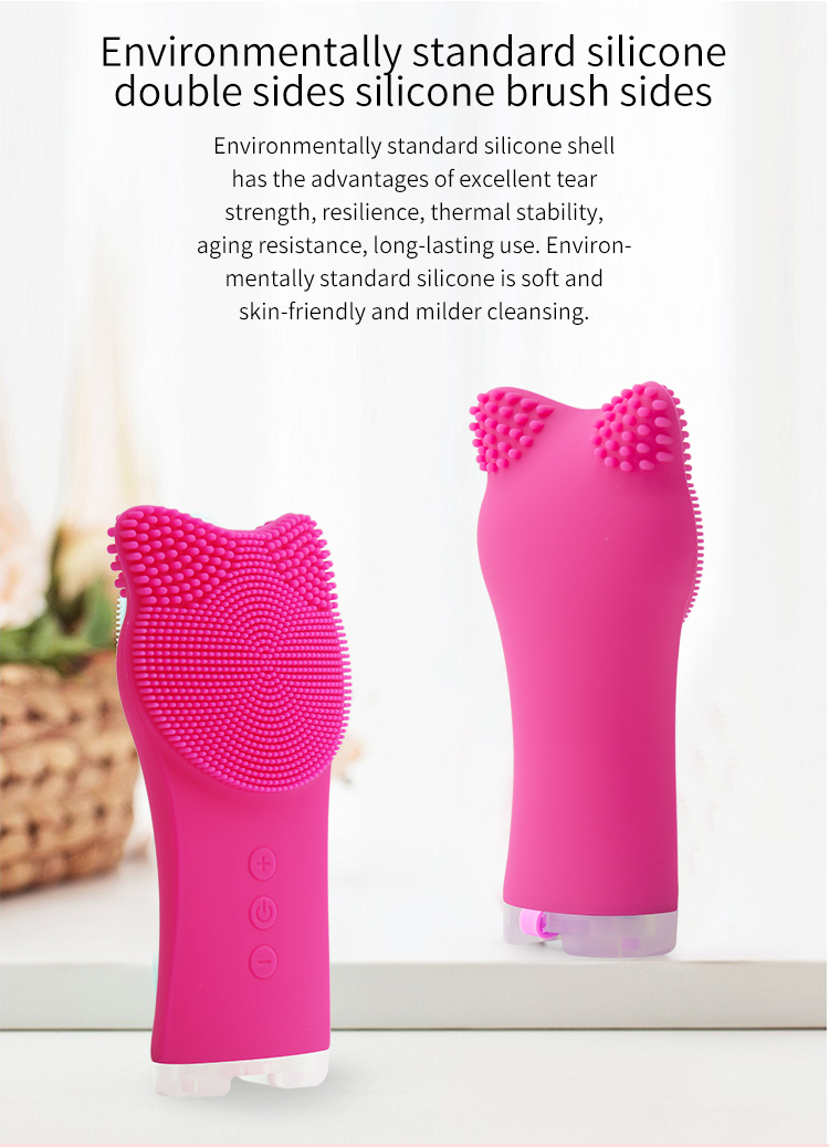 KAKUSAN Silicone face brush，Cleansing Care