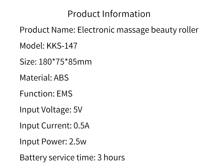 KAKUSAN RF double roller massager