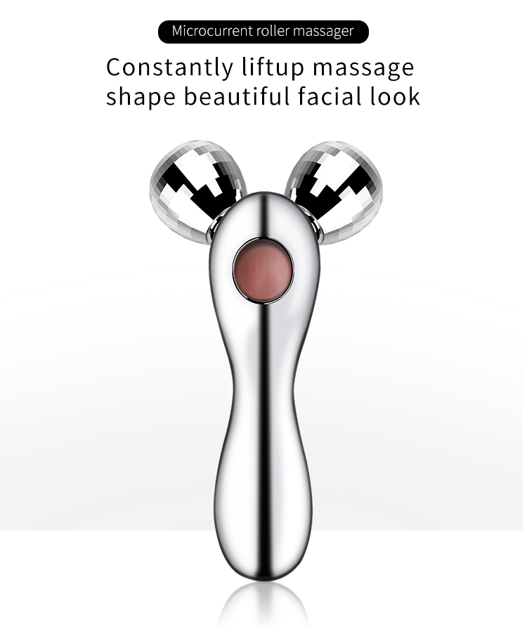 KAKUSAN Microcurrent beauty instrument, microcurrent massager, Y-shaped massager, KAKUSAN beauty device, lifting and tightening