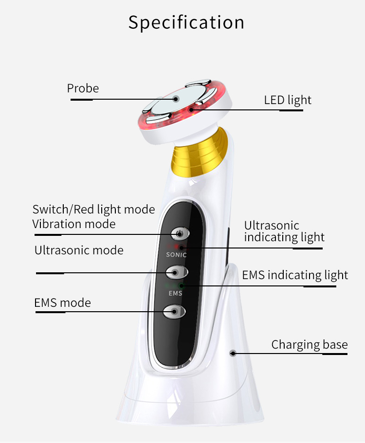 KAKUSAN multi-functional beauty device, EMS beauty instrument, RF beauty instrument, KAKUSAN beauty device