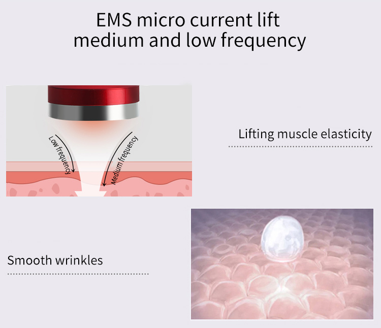 EMS ultrasonic beauty instrument, KAKUSAN beauty instrument, KAKUSAN beauty device, ultrasonic beauty device