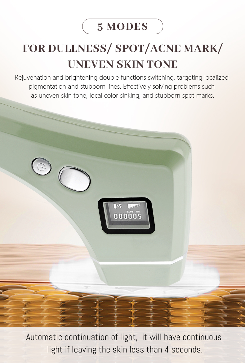 Skin rejuvenation&whitening beauty instrument