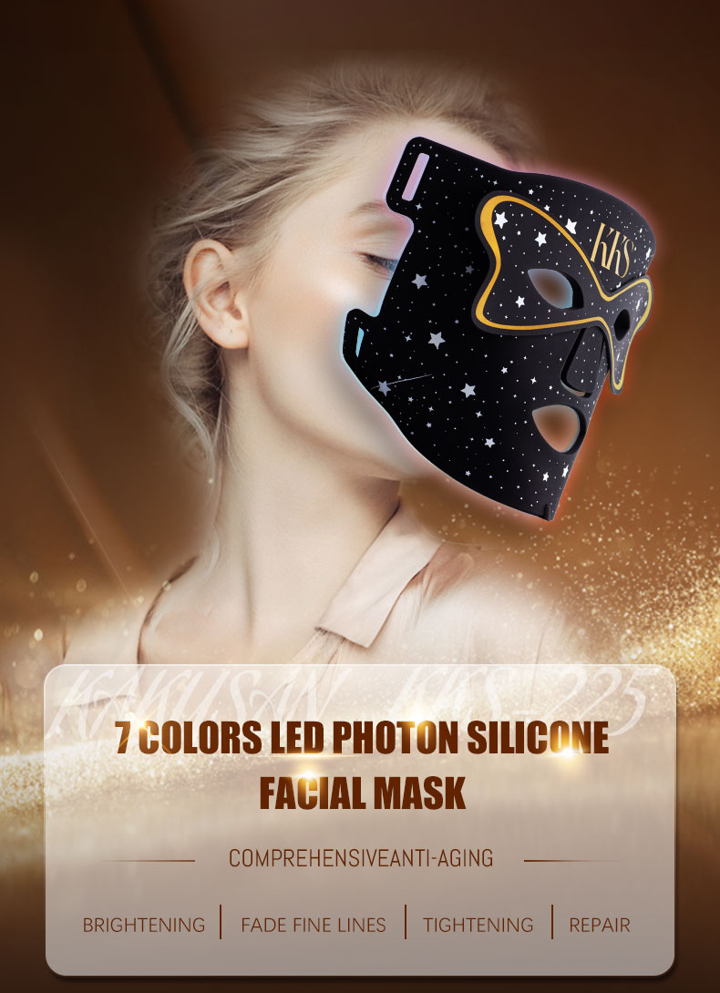 Light energy rejuvenation beauty mask