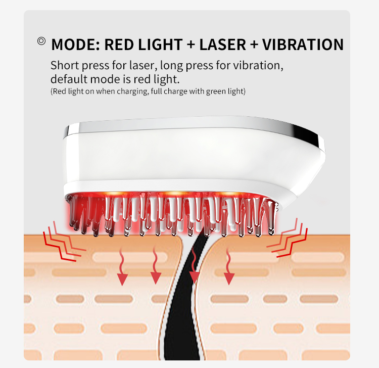 Electric liquid applyingmassage comb