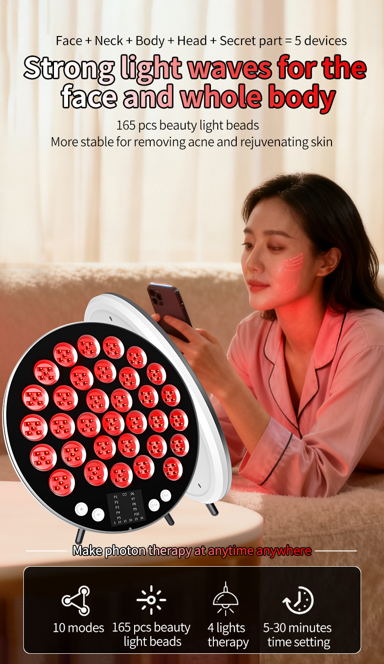 Photon therapy sun lamp